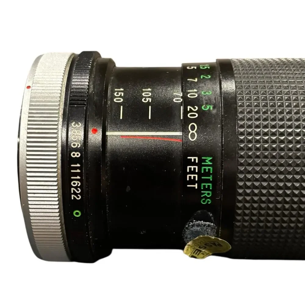 Vivitar 70-150mm 1:3.8 MC MACRO Focusing Zoom 52mm Canon FD Mount Made in Japan